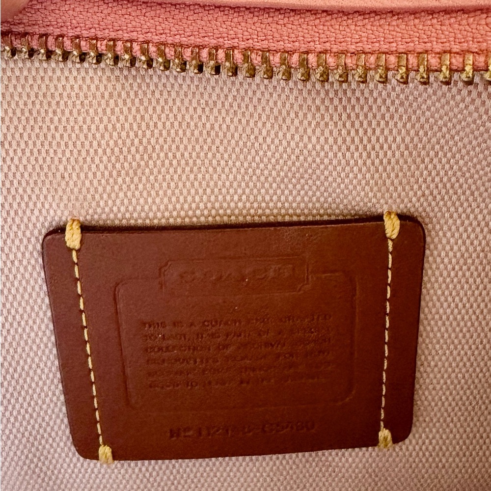 SOLD — Coach Swinger Leather Shoulder Bag in Candy Pink - Picture 2 of 10